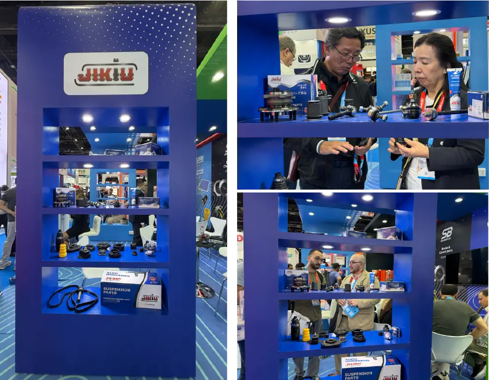 Jikiu showcased its strengths at Automechanika Dubai 2025